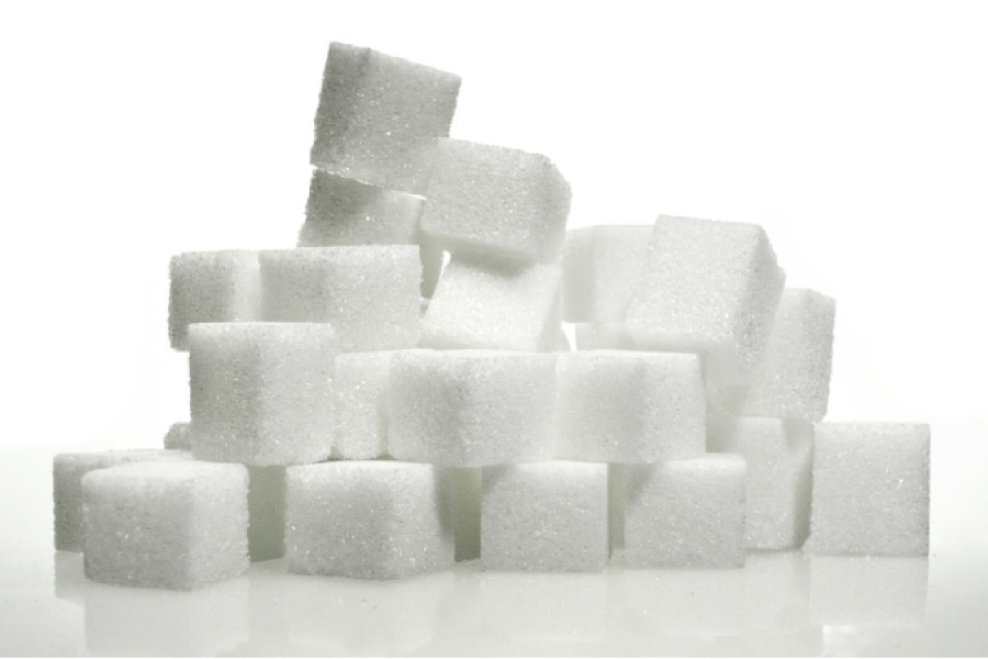 stack of sugarcubes